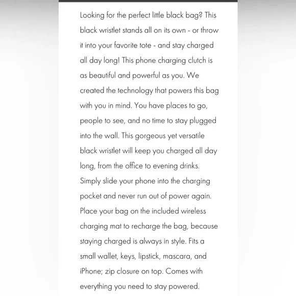 Kate Spade Everpurse Quentin "Just Charge it” Clutch/wristlet - Picture 9 of 12